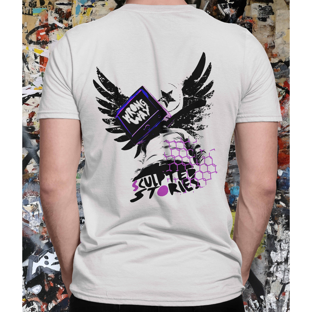 Kaos cotton combed 24s sablon plastisol