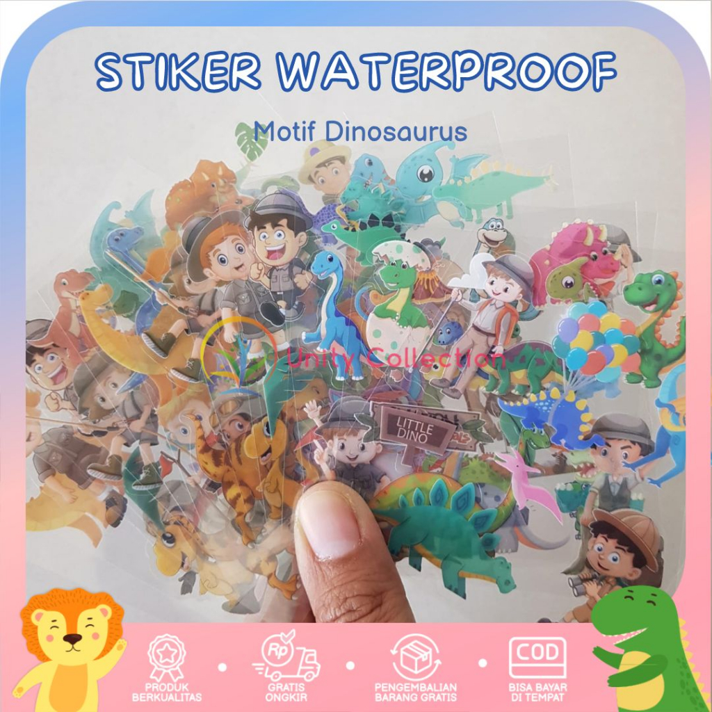 

Sticker NONO Lucu Karakter Boy Waterprooft 1 Lembar