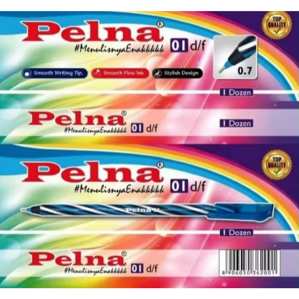 

AS888 - Pulpen Pelna 1 Lusin / Pen Ulir / Pen Lilin Murah