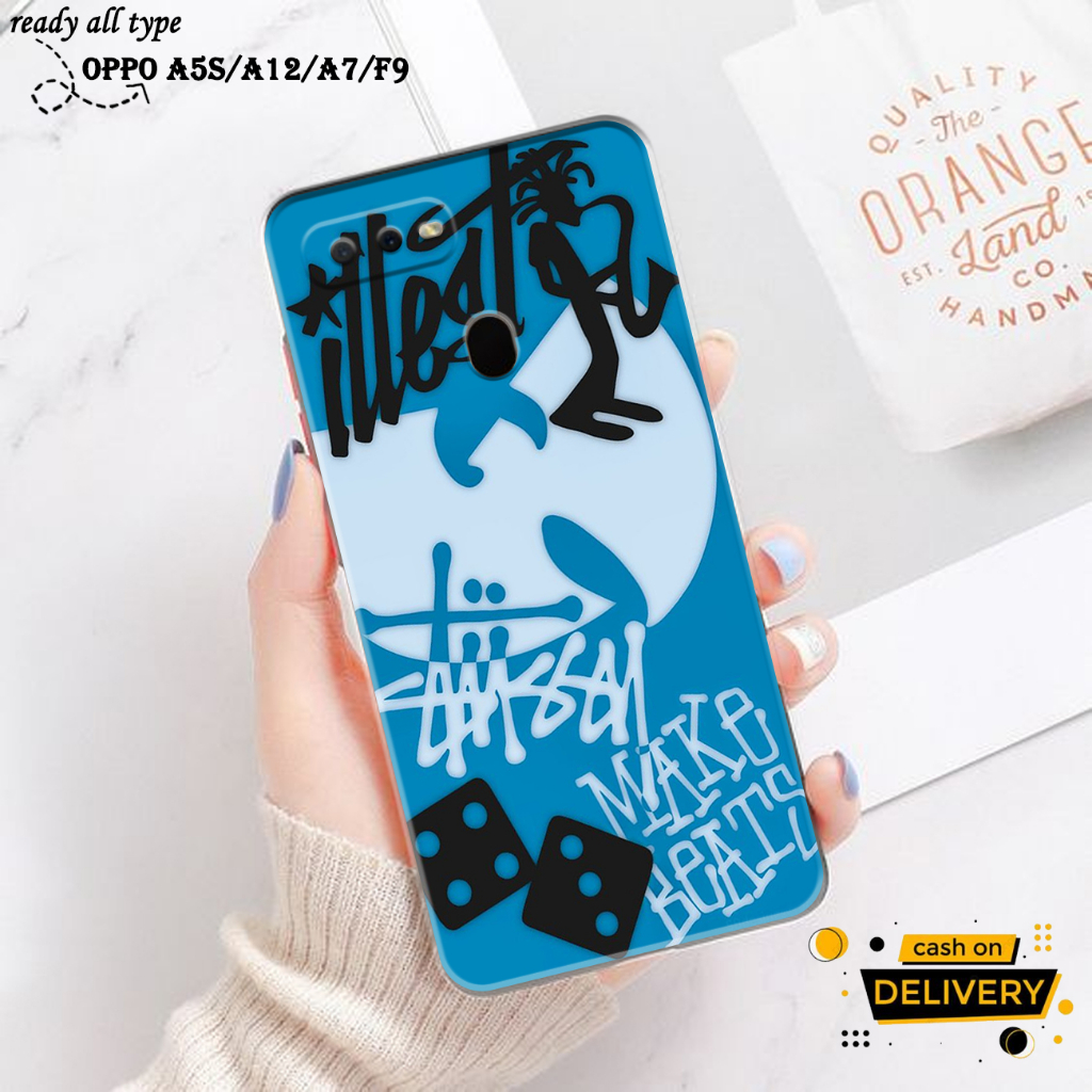 Case Hp Oppo A5S - Oppo A12 - Oppo A7 - Oppo A11K - justyce.id - Casing Motif - Hardcase Softcase - 