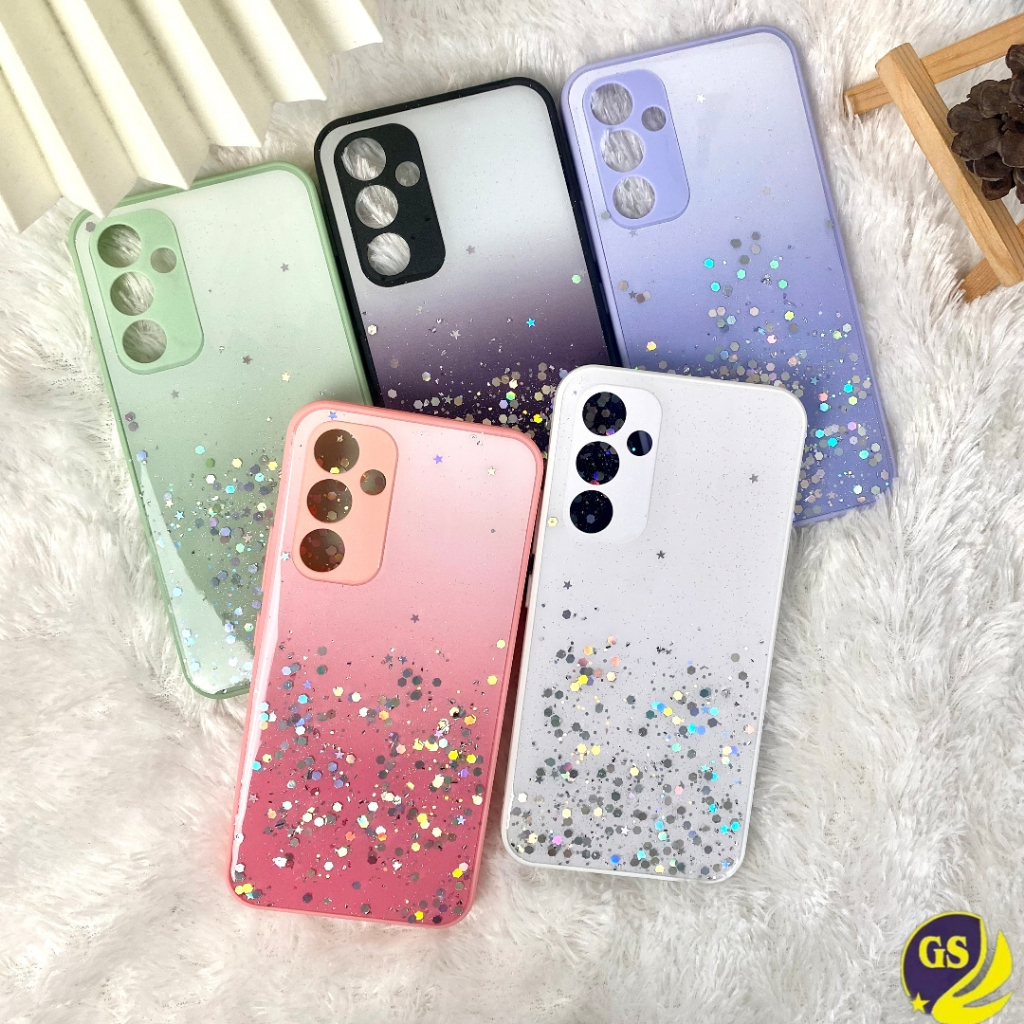 Case Oppo A18 A38 A57 A78 4G Reno 8 10 5G Vivo Y27 4G Case Dove Glitter Bling Star Light Candy  Came