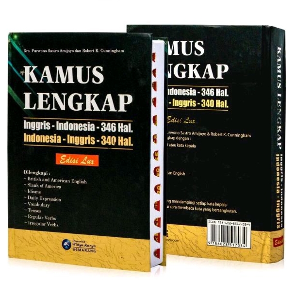 Buku Kamus Lux bahasa inggris~indonesia indonesia~inggris hitam