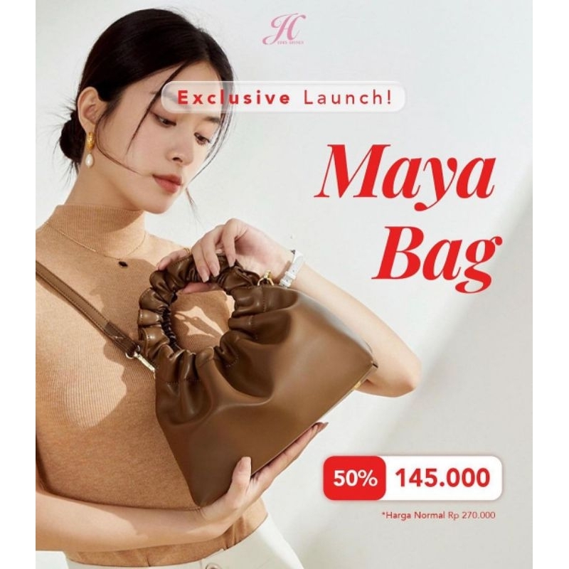 MAYA BAG BY JIMS HONEY TAS WANITA TAS CEWEK TAS LUCU TAS CANTIK HAND BAG SLING BAG TAS SELEMPANG TAS