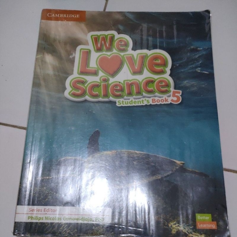 WE LOVE SCIENCE STUDENTS BOOK 5 - CAMBRIDGE