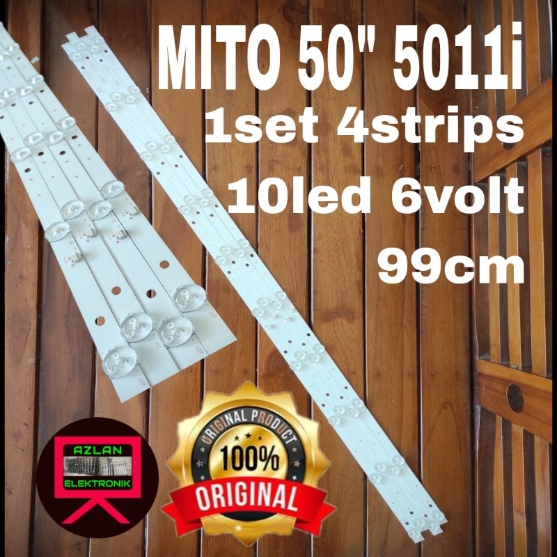 BACKLIGHT LED TV MITO 50" 5011i 10Led 6volt