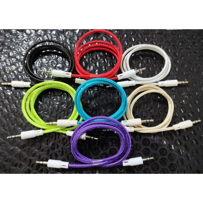 Kabel Audio kabel Data Audio kabel Aux Kabel sepeaker ke Hp 1x1 kabel Jack kabel Sambungan Audio ke 
