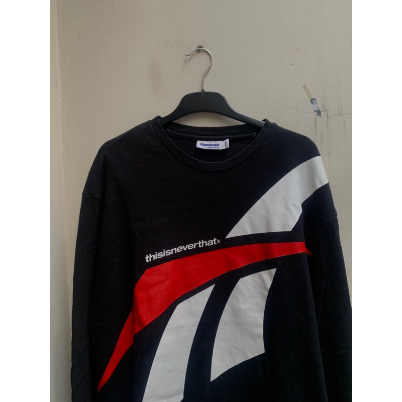 thisisneverthat x reebok longsleeve