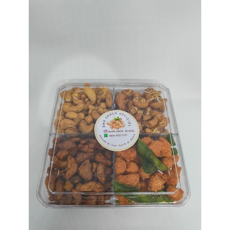 

Kacang Mede Sekat 4 Rasa