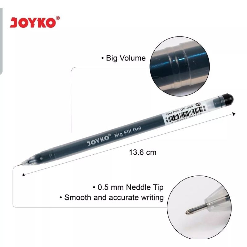 

pulpen gel joyko