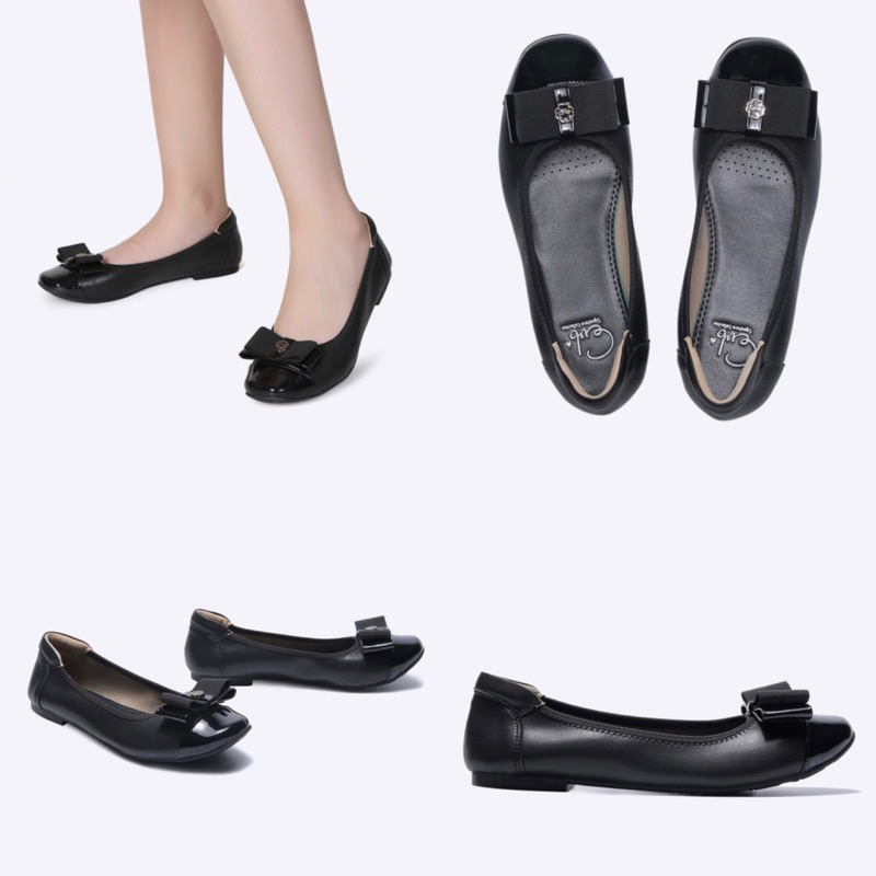 Preloved Flatshoes Tanvy Black EVB sz 37