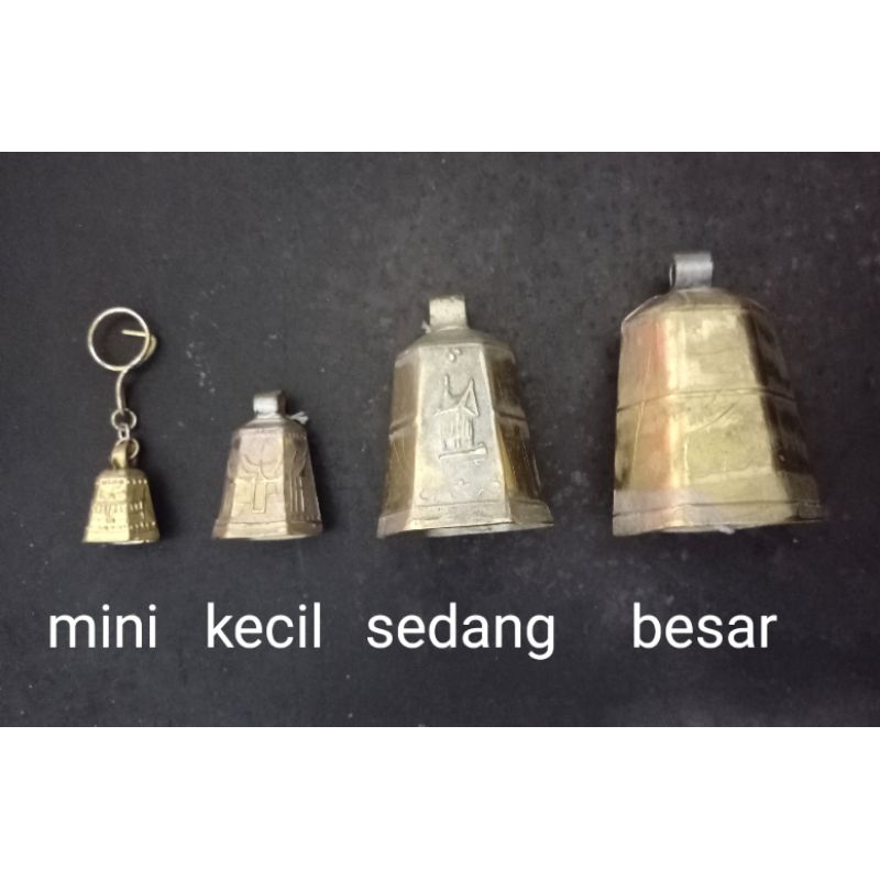 lonceng sapi / kambing kuningan