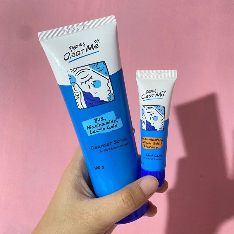 Preloved Facewash + Acne Spot Dermies