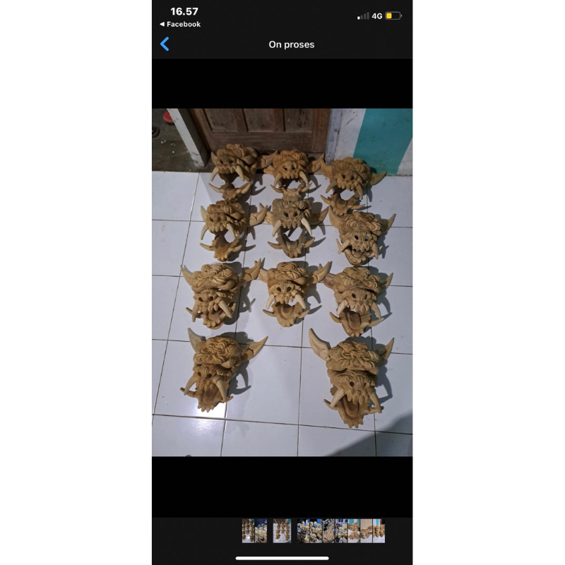 Mentahan topeng blegor