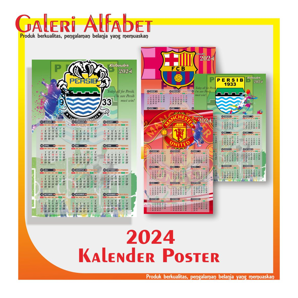 

KALENDER CLUB BOLA | KALENDER DINDING