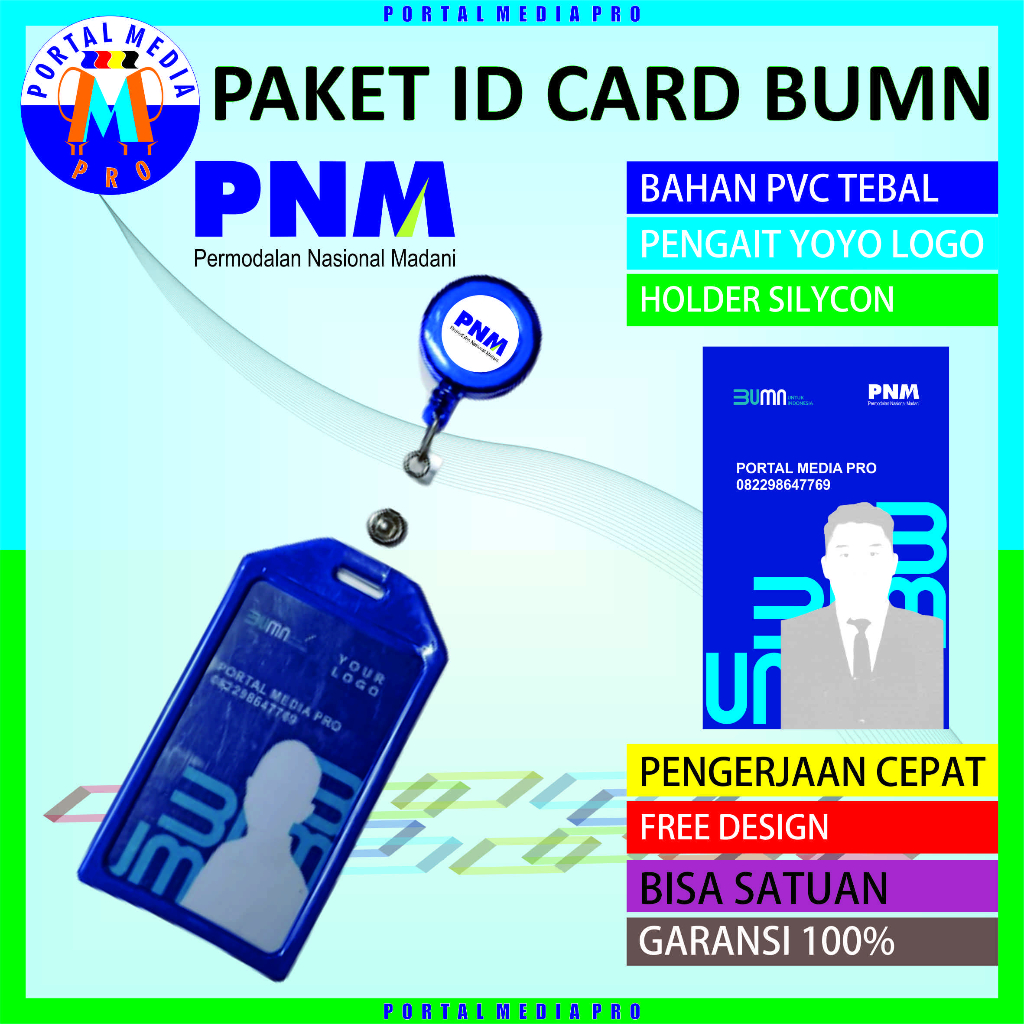 

Idcard bumn pnm paket holder logo yoyo