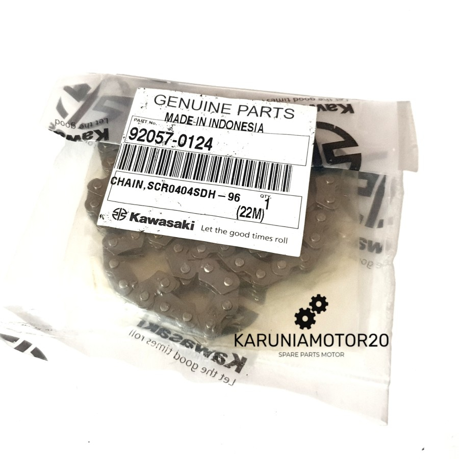 Rantai Keteng ZX130 ZX 130 Original Kawasaki 92057-0124