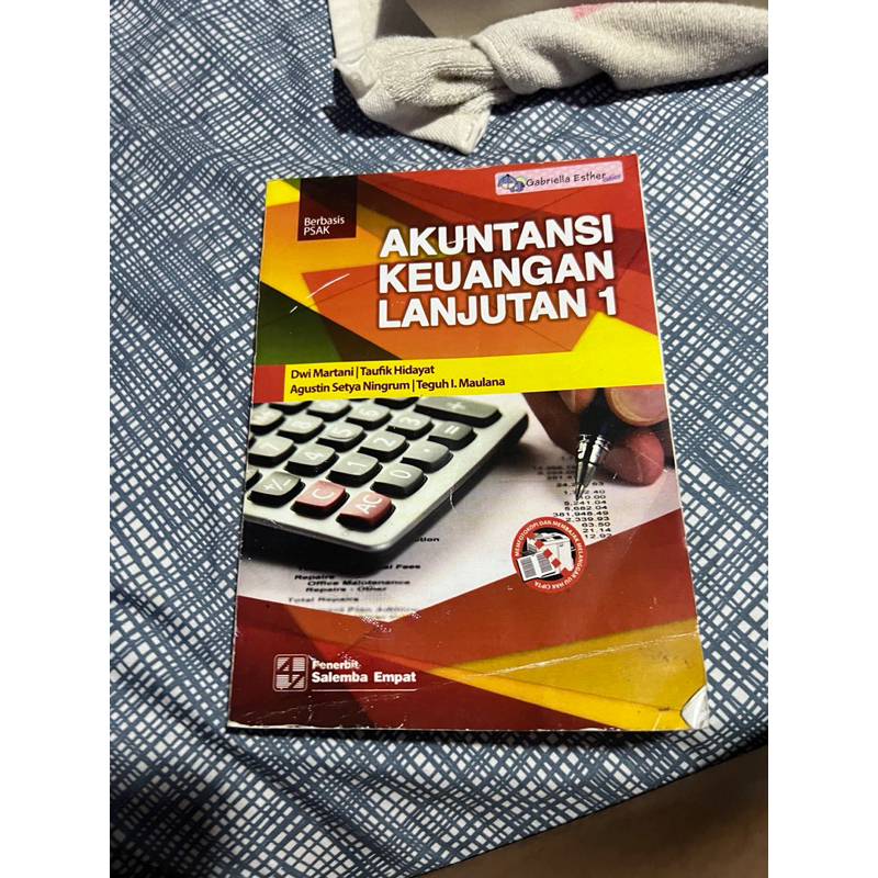 (PRELOVED) Buku Akuntansi Keuangan Lanjutan 1 (baca deskripsi)