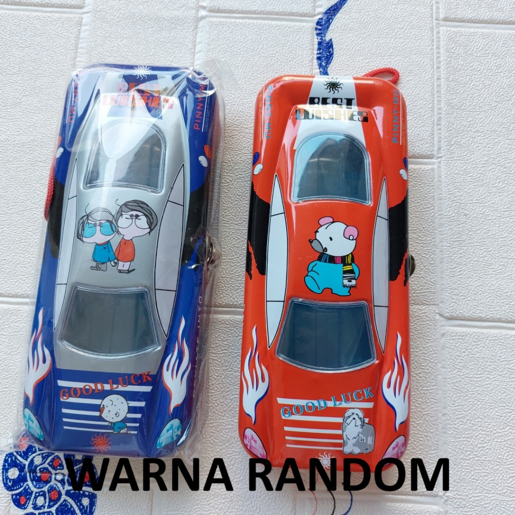 

Tempat Pensil Mobil Logam Tingkat - 1 Buah Warna Random