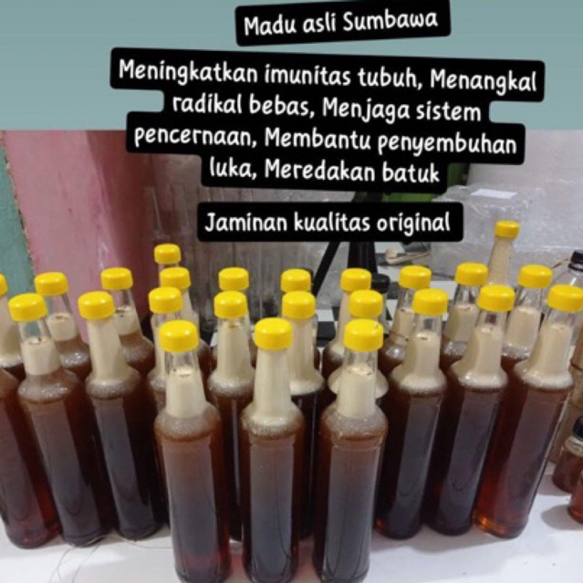 

MADU SUMBAWA DAN AKASIA 100% MURNI 460 ml