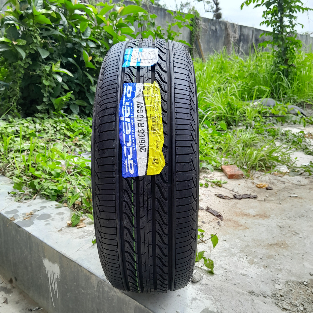 Ban Mobil Standar inova ukuran 205/65 Ring 15 Merek Accelera Ecoplush 205 65 R15 tubeles