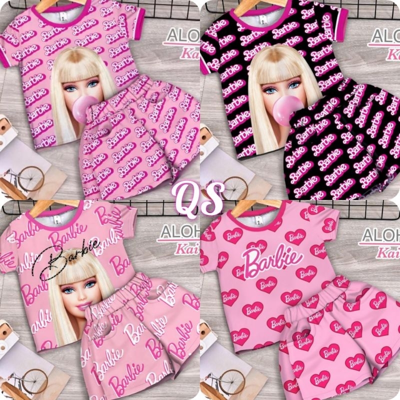 Setelan Barbie Aloha Kai Anak Termurah
