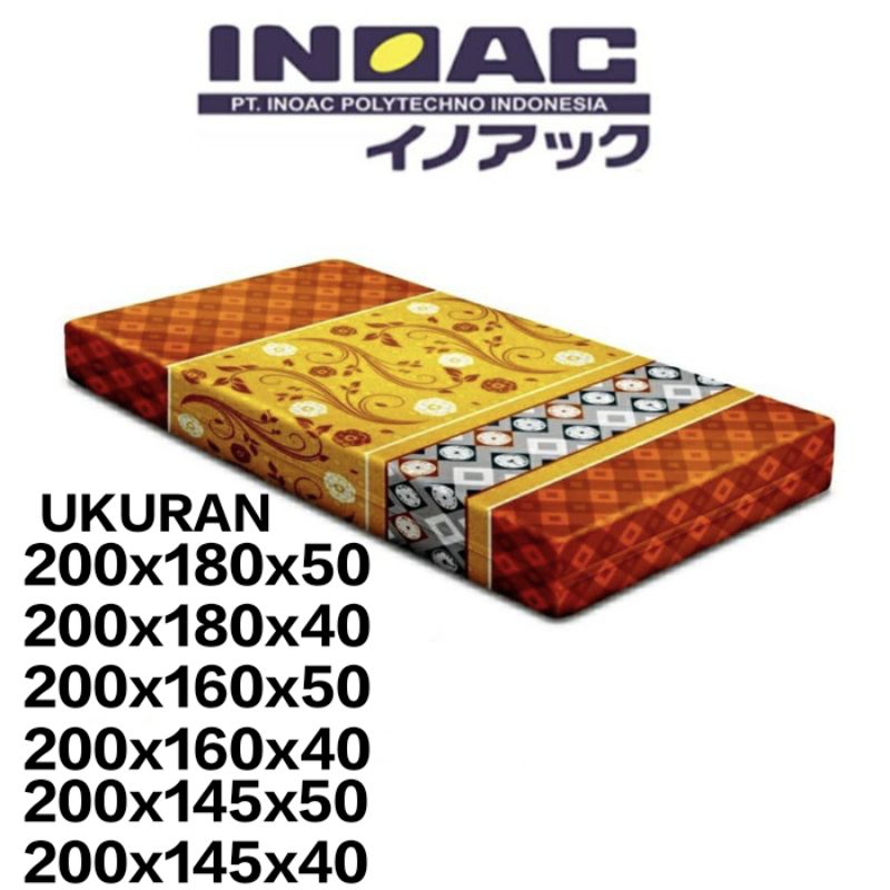KASUR BUSA NO1 INOAC EON LG D23 uk 200x180 Tebal 40&50cm GARANSI 10 TAHUN