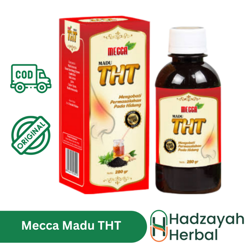 Madu Mecca FRESHIN THT KEMASAN BARU Sinusitis dan Polip 280 gr Untuk Atasi Masalah Pernapasan