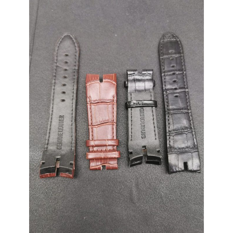 STRAP TALI JAM TANGAN KULIT LEATHER ROGER DUBUIS