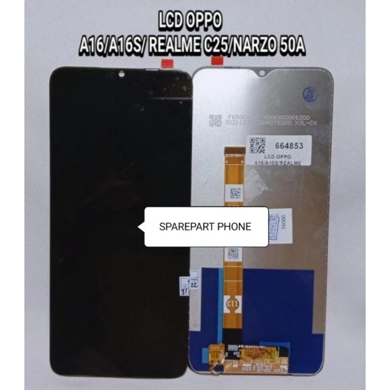 Original Lcd OPPO A16 Lcd Fullset + Touchscreen Layar Sentuh OPPO A16 New | Lcd Touchscreen Fullset 