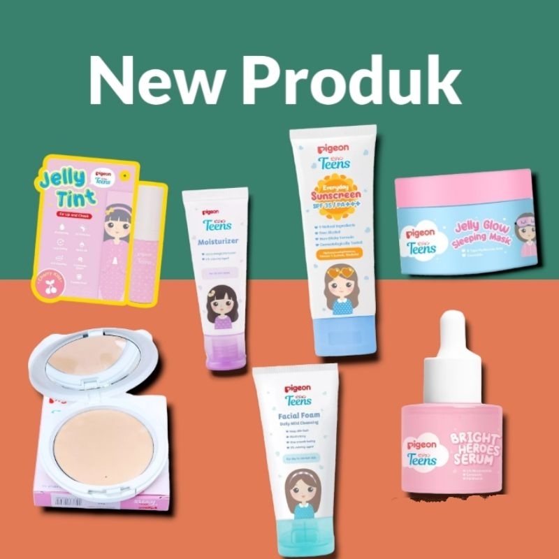 PIGEON 1 Set Lengkap Paket Normal Isi 7 Skincare Anak Bpom