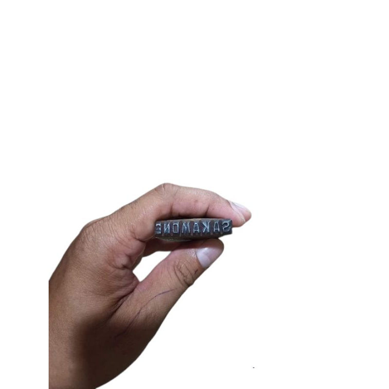

custom cap stempel pandai besi