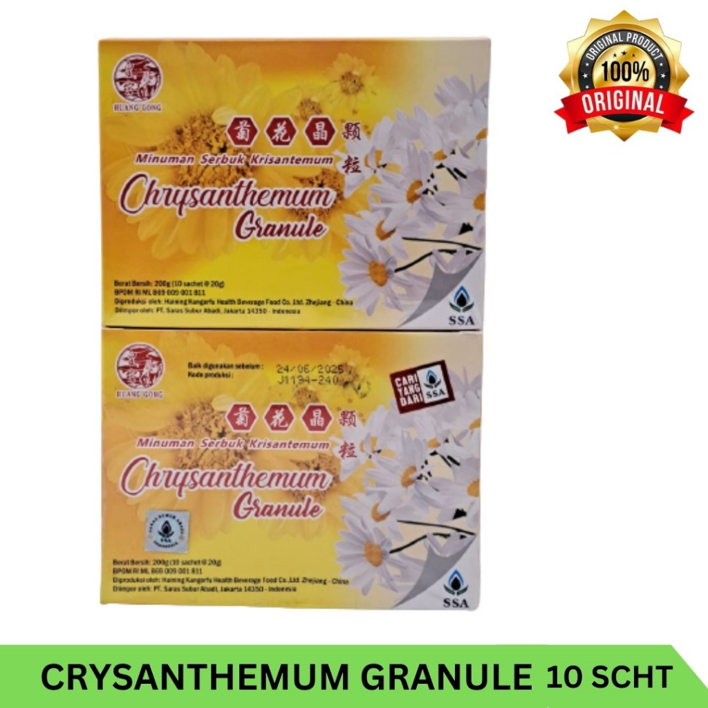 

Chrysanthemum Crystal SSA Teh Krisan Penurun Panas dalam