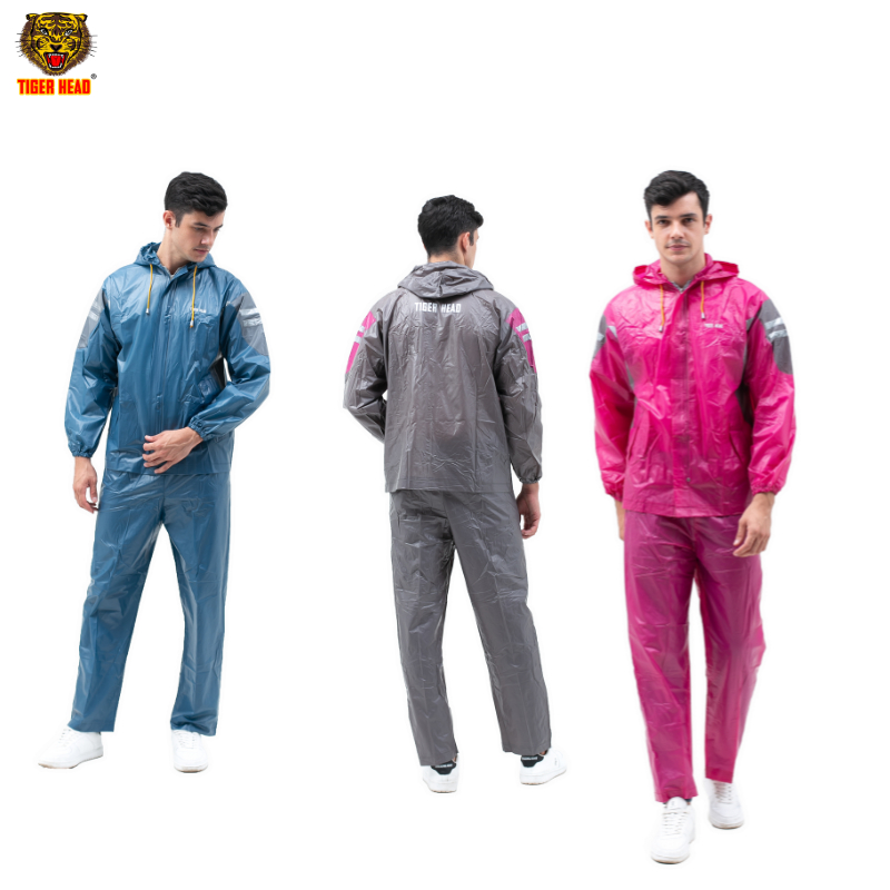 Tiger Head Jas Hujan Setelan Stretch Axelo 68279