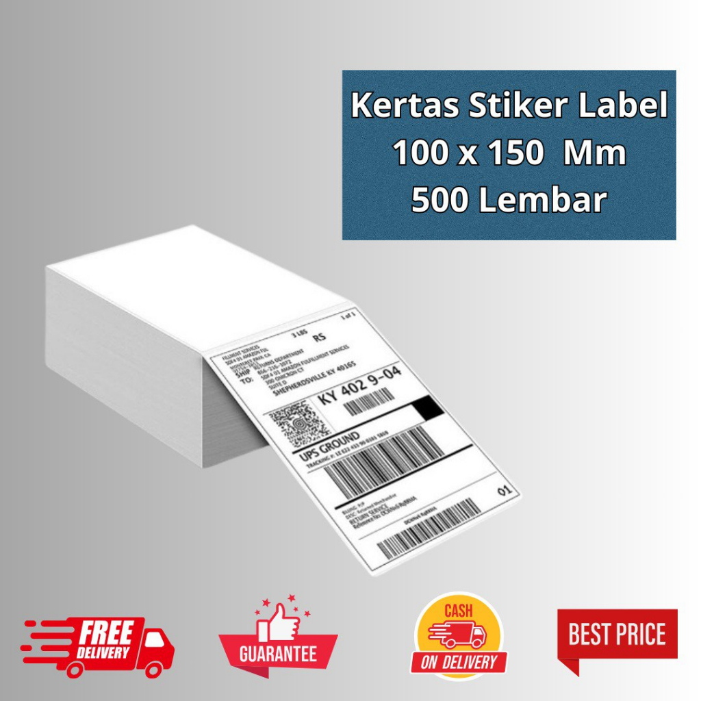 

Kertas Resi Thermal Stiker Label Termurah