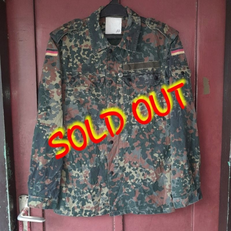 BDU Flectarn Issue German Army Kemeja Second Original Preloved not Fashion