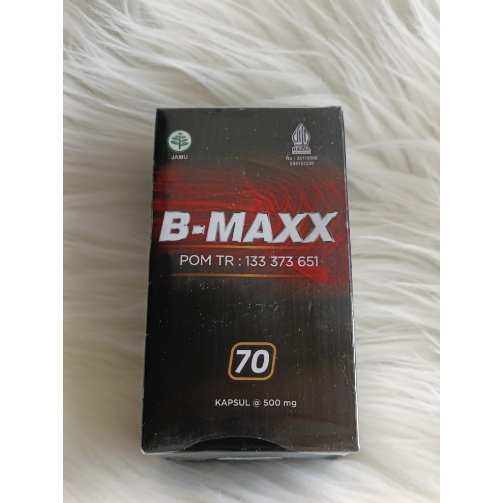 B MAXX Kapsul Herbal Sirkulasi Darah