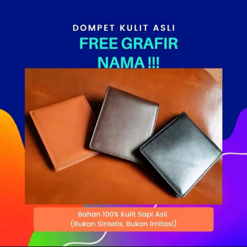 Dompet Kulit Asli Garut
