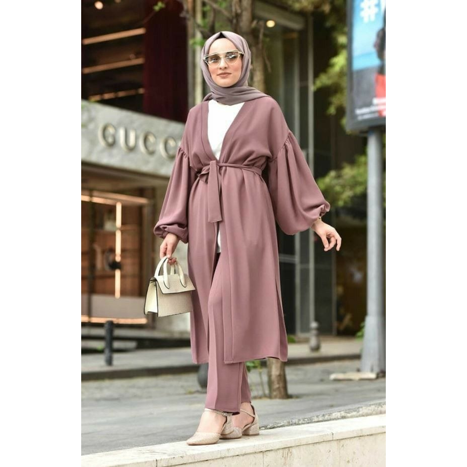 SET FAWNIA CARDI TERBARU DAN TERLARIS // SETELAN CARDIGAN TERBARU //SETELAN WANITA TERBARU BAJU MUSL