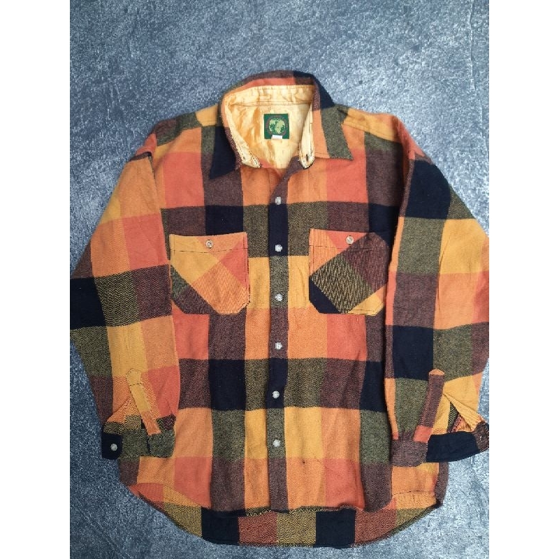 flanel veterano wool second thrift