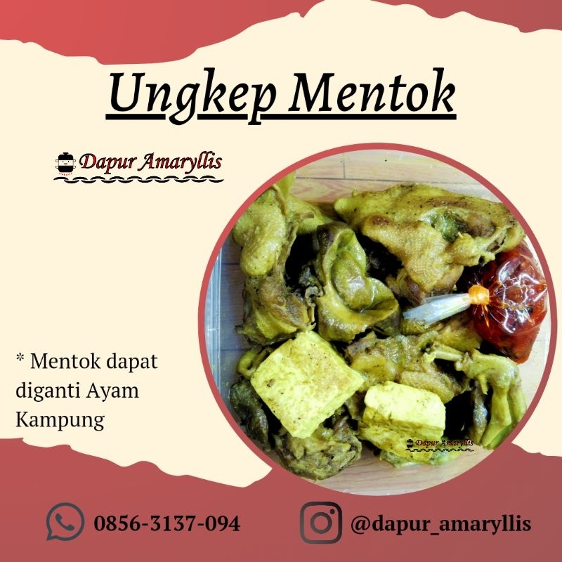 

Mentok Ungkep & Ayam Kampung Ungkep 1 Ekor