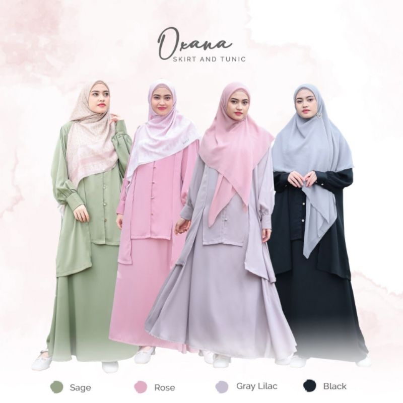 Oxana Skirt and Tunic by Amily Hijab (Rok & Tunik)