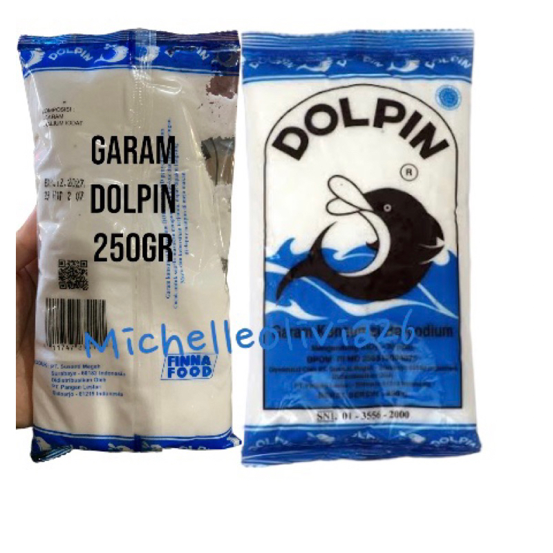 

Garam DOLPIN 250gr / Garam Dapur Dolphin 250gr / Garam Konsumsi Beryodium