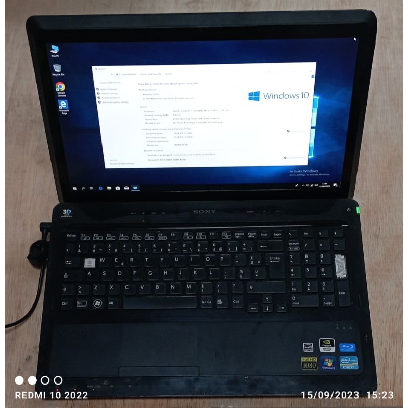 Laptop SONY VAIO GAMING DOUBLE VGA CORE i7 -2630QM DDR3
