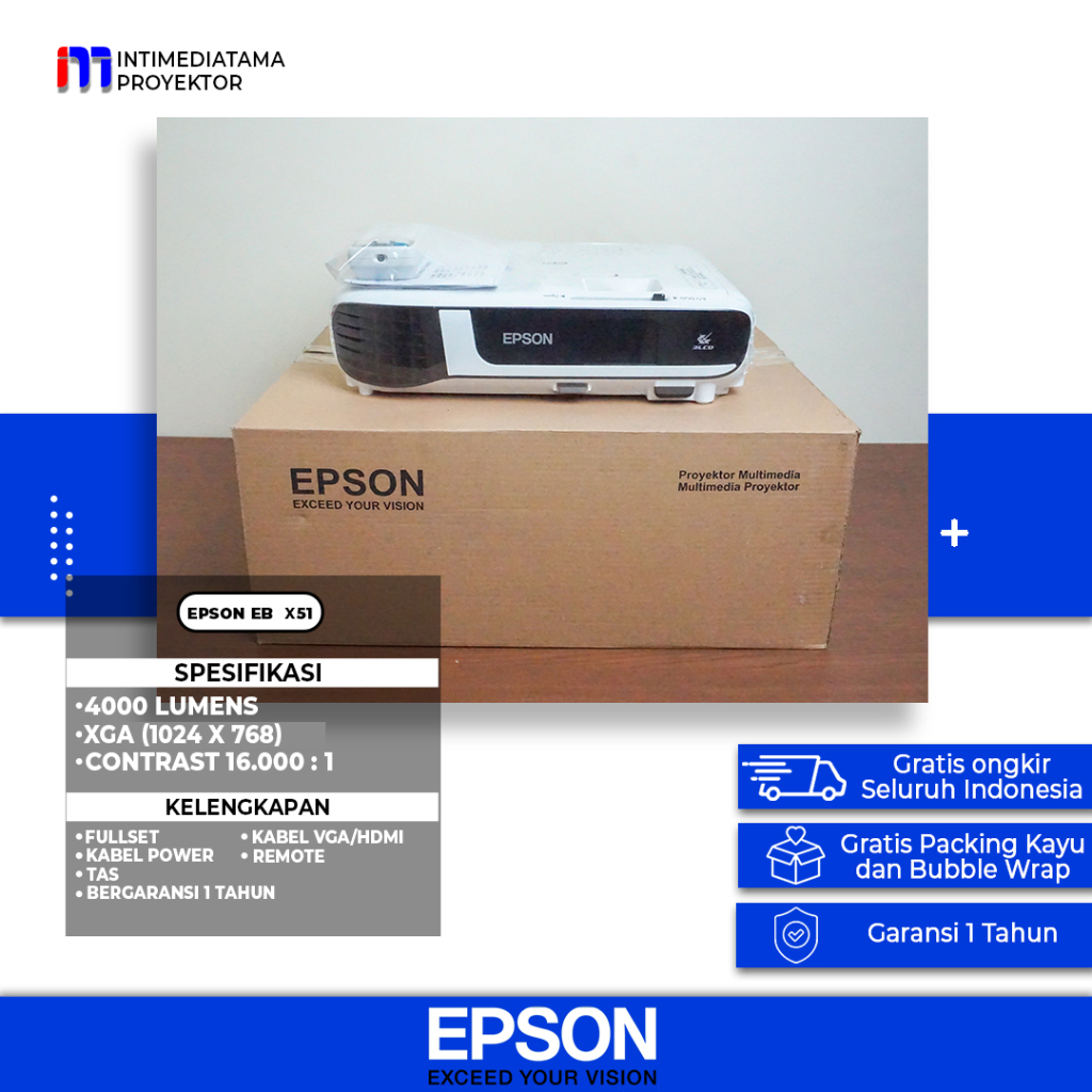 Proyektor Epson EB-X51