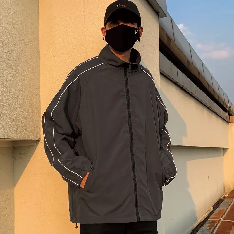 JACKET TRACK SUIT PRIA - VARSITY VINTAGE KASUAL - JACKET PRIA RETRO  - VINTAGE JACKET