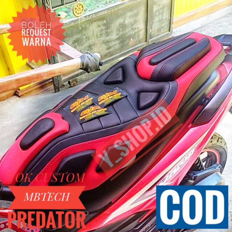 Kulit Jok Motor Vario 160 150 125 110 Custom Model Predator Terbaru