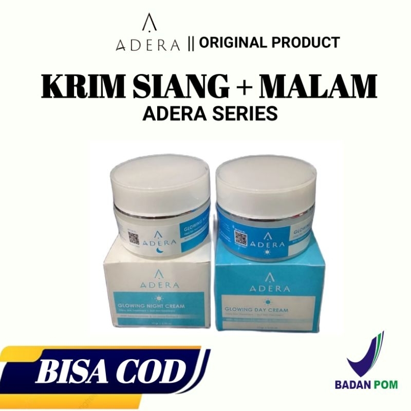 Krim Cream Adera Siang Malam Night Day krim untuk Penghilang Menghilangkan bekas jrawat jerawat dan 