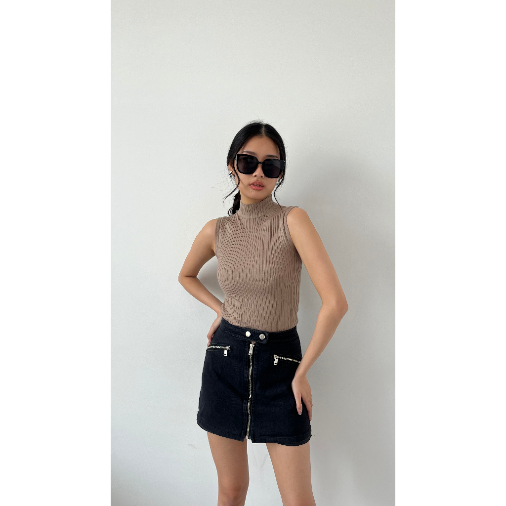K-Couture Celine Halter Neck Top / Korean Tank Top / Atasan wanita