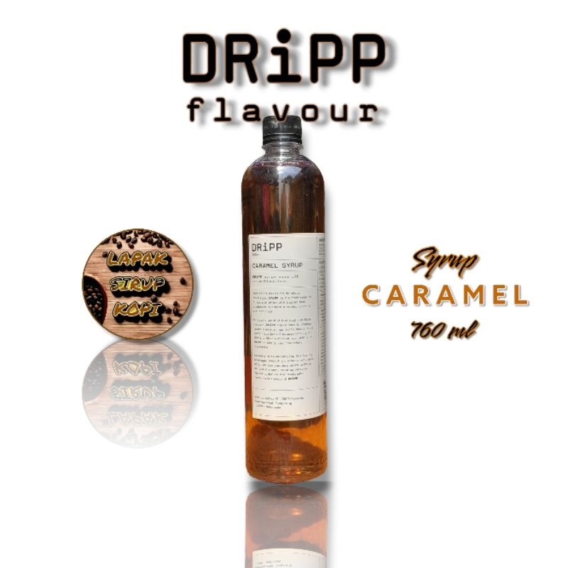 

Dripp - Caramel syrup 760ml - sirup minuman rasa caramel