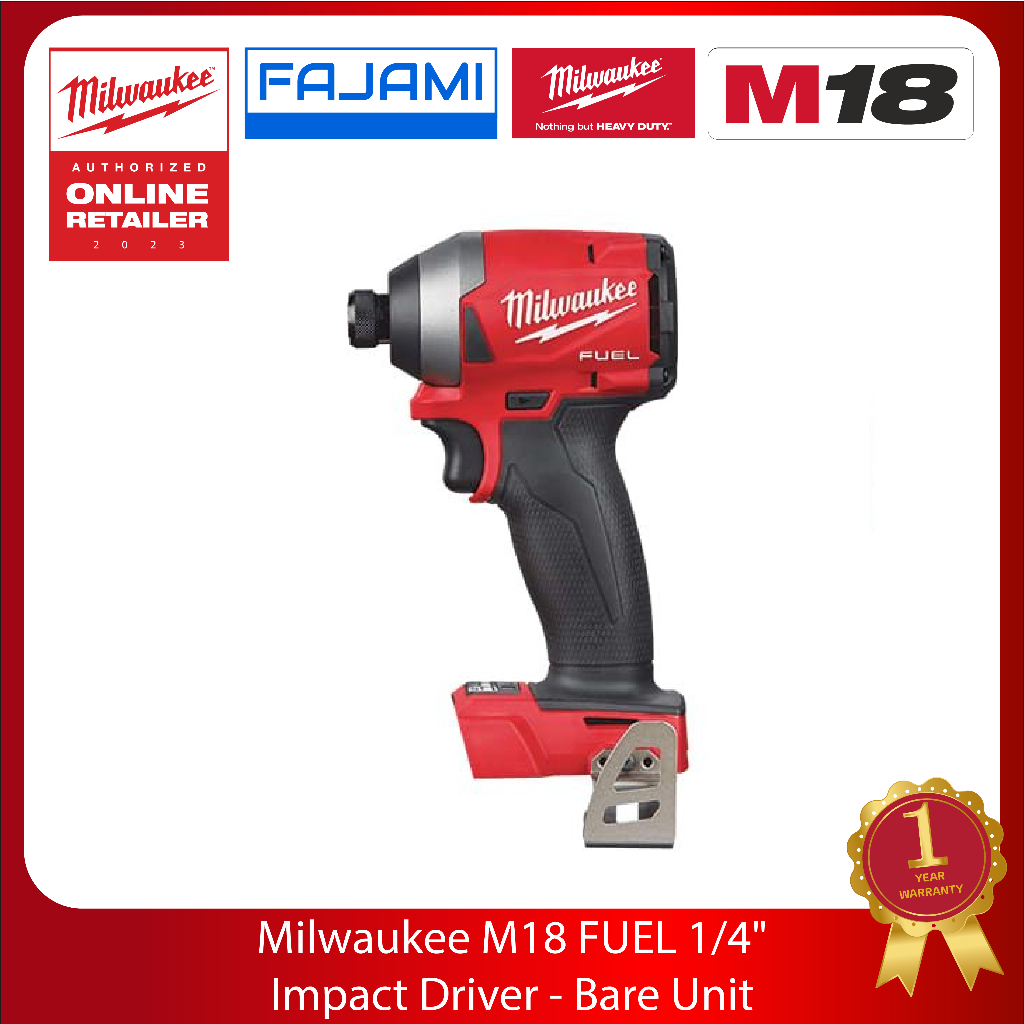 Milwaukee M18 FUEL 1/4" Impact Driver - Bare Unit